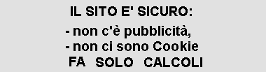 calcoli-online funziona correttamente solo su Internet Explorer