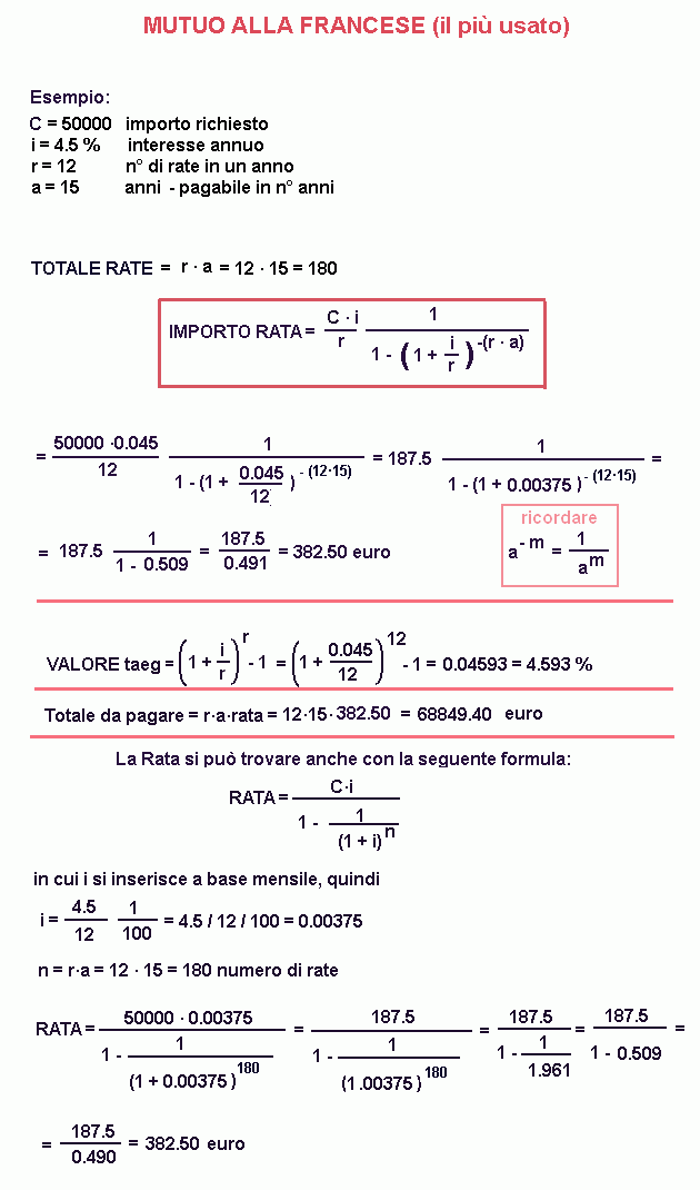 Matematica Finanziaria